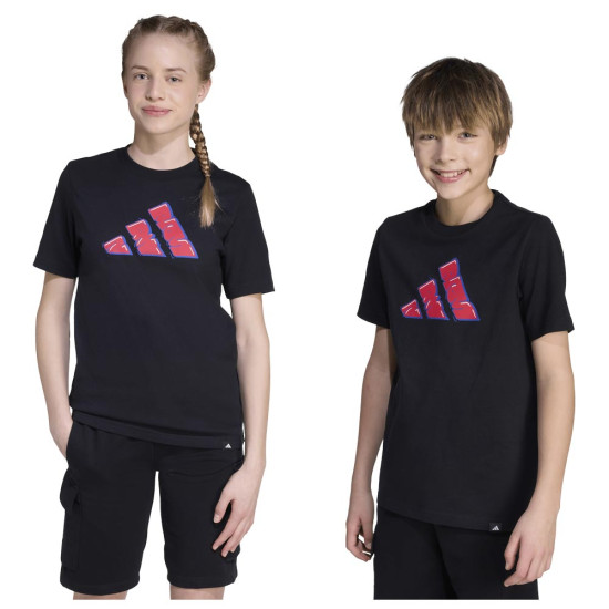 Adidas Παιδική κοντομάνικη μπλούζα Graffiti Graphic Tee